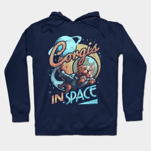 Corgis In Space Hoodie